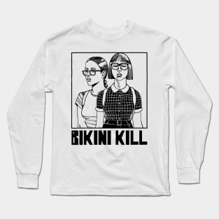 Bikini Kill - 90s Style Long Sleeve T-Shirt